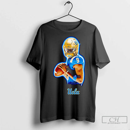 Nico Iamaleava Portrait Club TShirt Retro Fashion