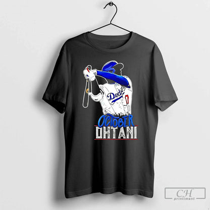 October Shohei Ohtani La Dodgers T Shirts Tank Top Designer Collection