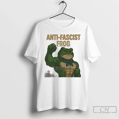 Portland Frog Anti Fascist Frog T Shirts Hoodie Trendy Gift
