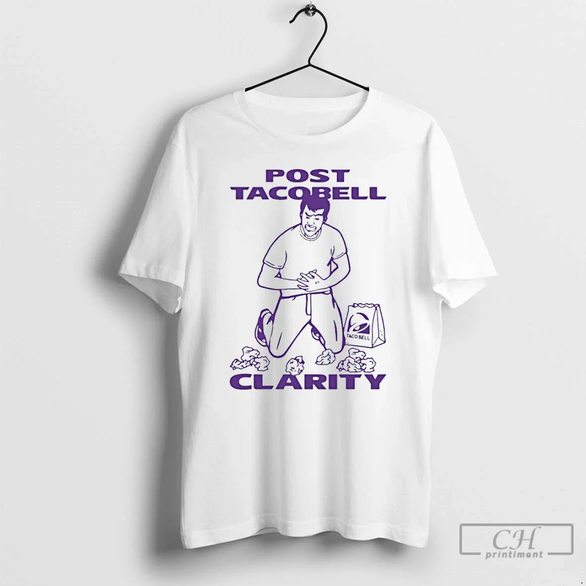 Post Tacobell Clarity T Shirts Tee Modern Apparel