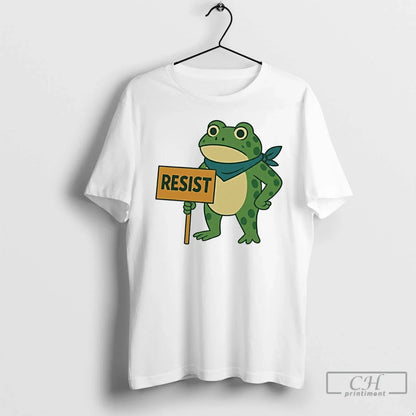 Resist Portland Frog Protest Resistance Anti Ice Anti Trump T Shirts