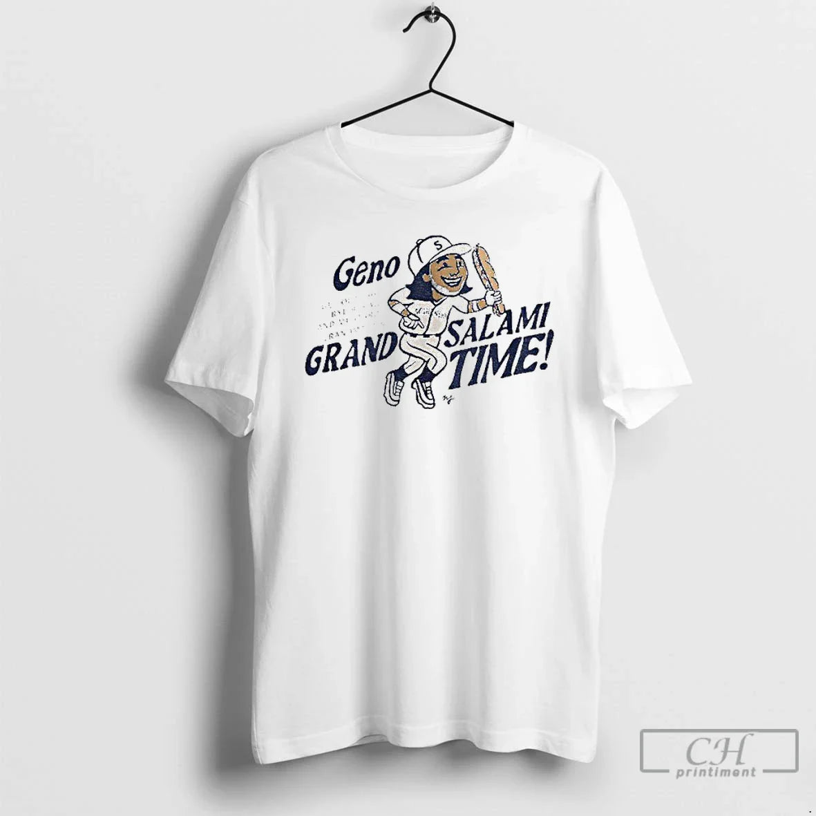Seattle Mariners Geno Grand Salami Time T Shirts Hoodie Elegant Look