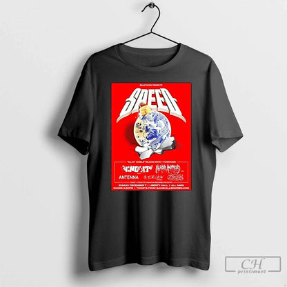 Speed All My Angels Release Show Sydney Show December 7 2025 Hoodie