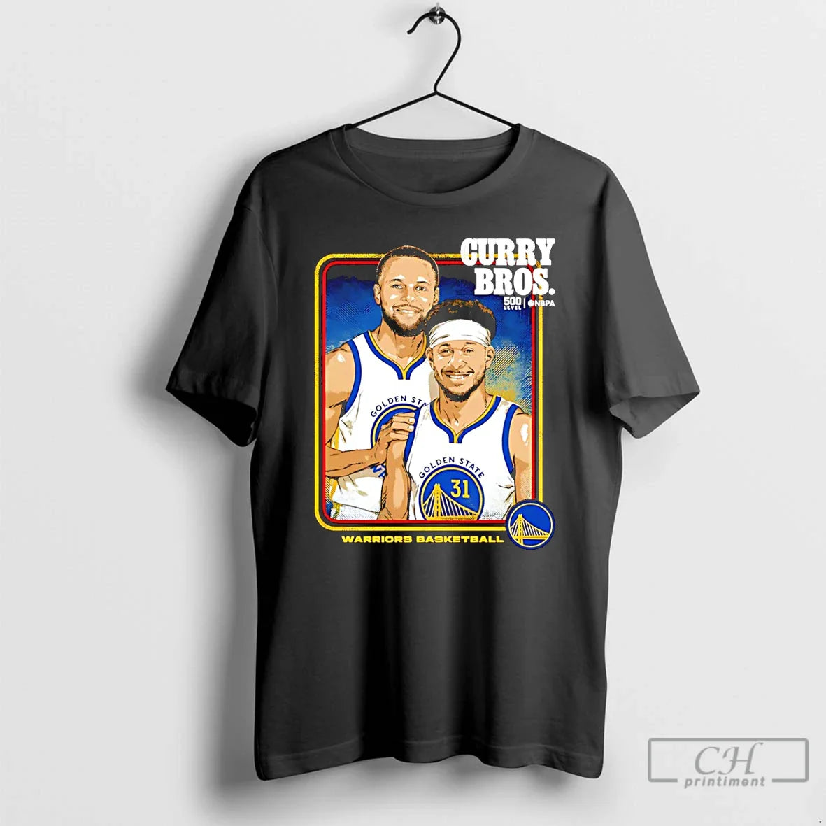 Steph Curry And Seth Curry Golden State Warriors Step Brothers T
