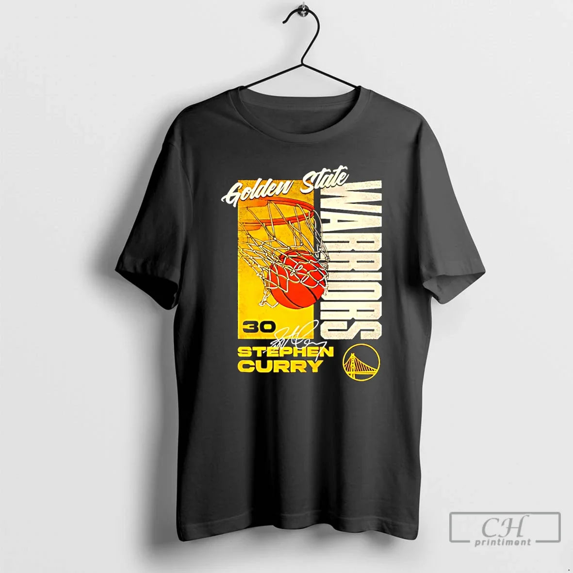 Steph Curry Golden State Warriors All Net Basketball T Shirts Tee