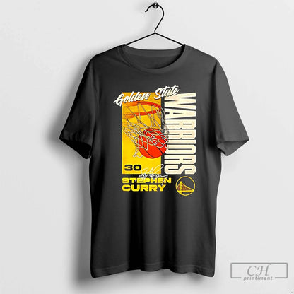 Steph Curry Golden State Warriors All Net Basketball T Shirts Tee