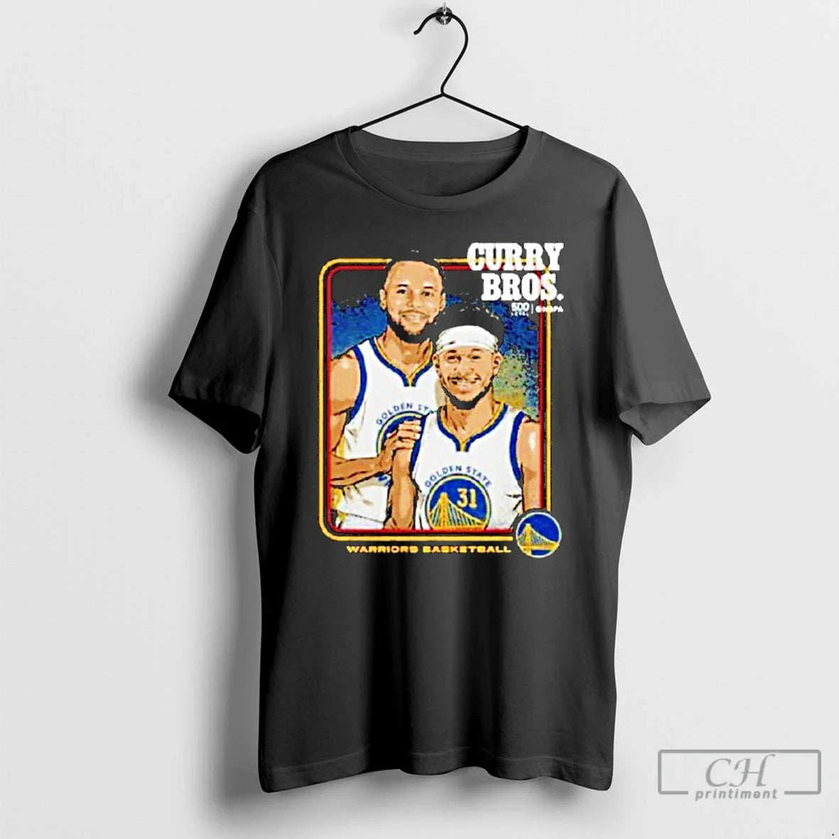 Steph Curry Seth Curry Golden State Warriors Step Brothers T Shirts