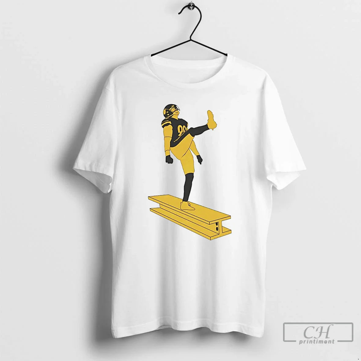 T J Watt Kick Steelers T Shirts Hoodie Stylish Art