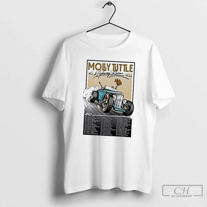 Highway Knows Tour 2025 Molly Tuttle T Shirts Hoodie Stylish Outfit