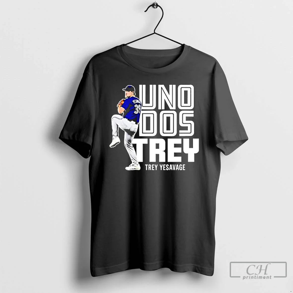 Trey Yesavage Toronto Blue Jays Uno Dos Trey Baseball T Shirts