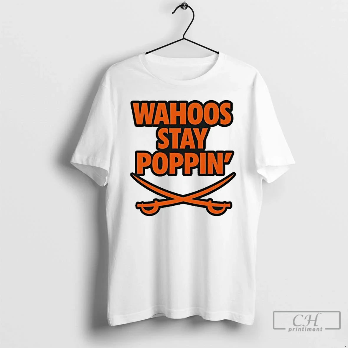 Wahoos Stay Poppin Virginia Football T Shirts Long Sleeve Unique Art