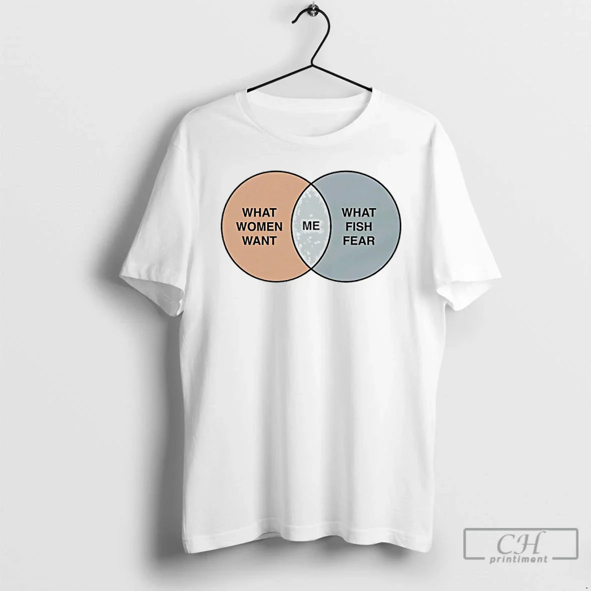 What Want Me Fish Fear Me Venn Diagram T Shirts Tee Modern Merch