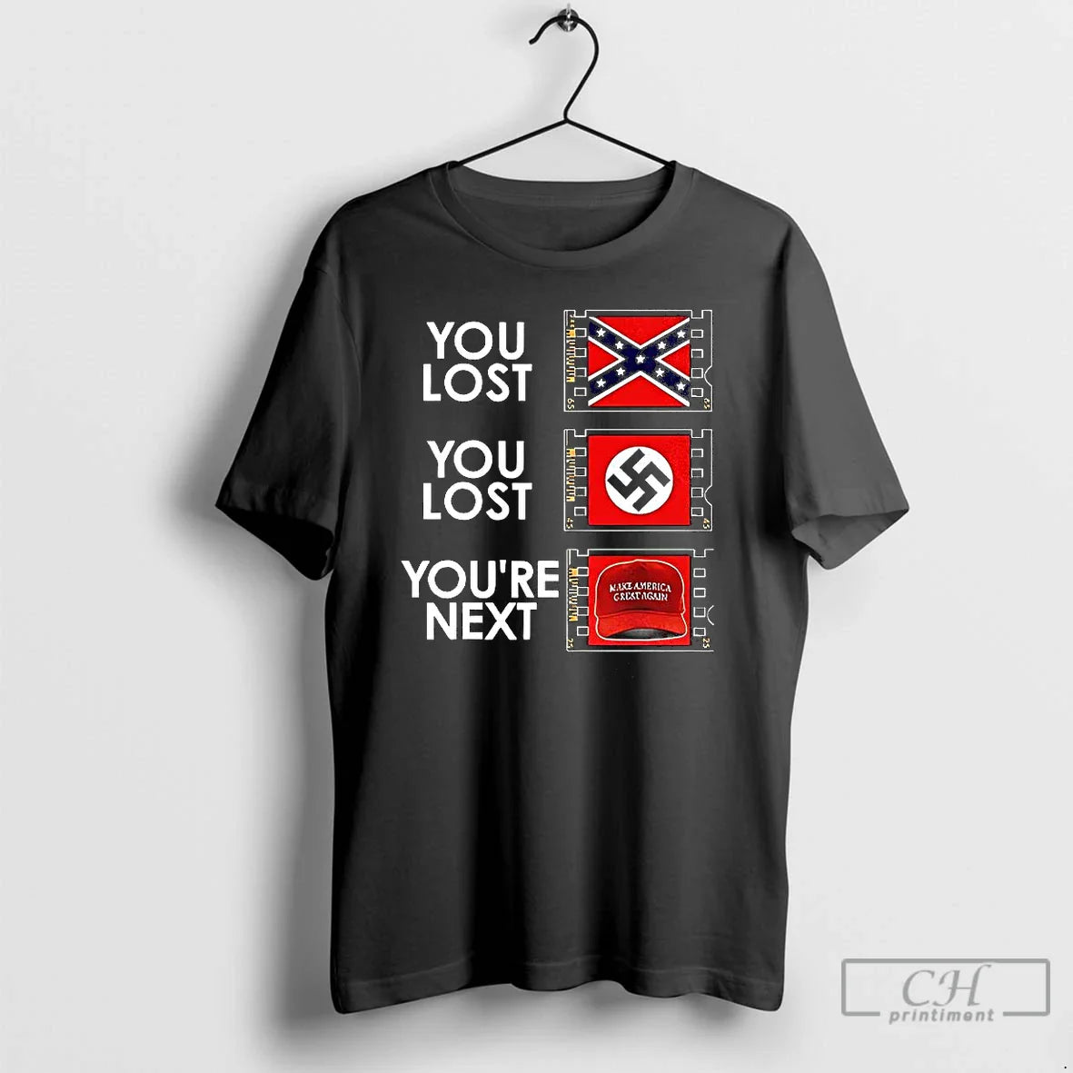 You Lost You Lost Youre Next Anti Maga Meme T Shirts Tank Top