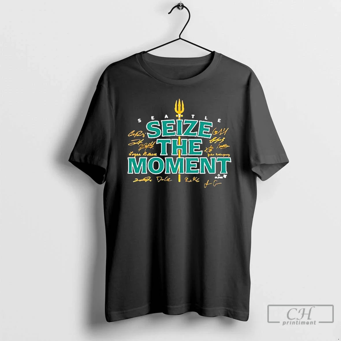 Seattle Baseball Seize Moment T Shirts Long Sleeve Exclusive Look