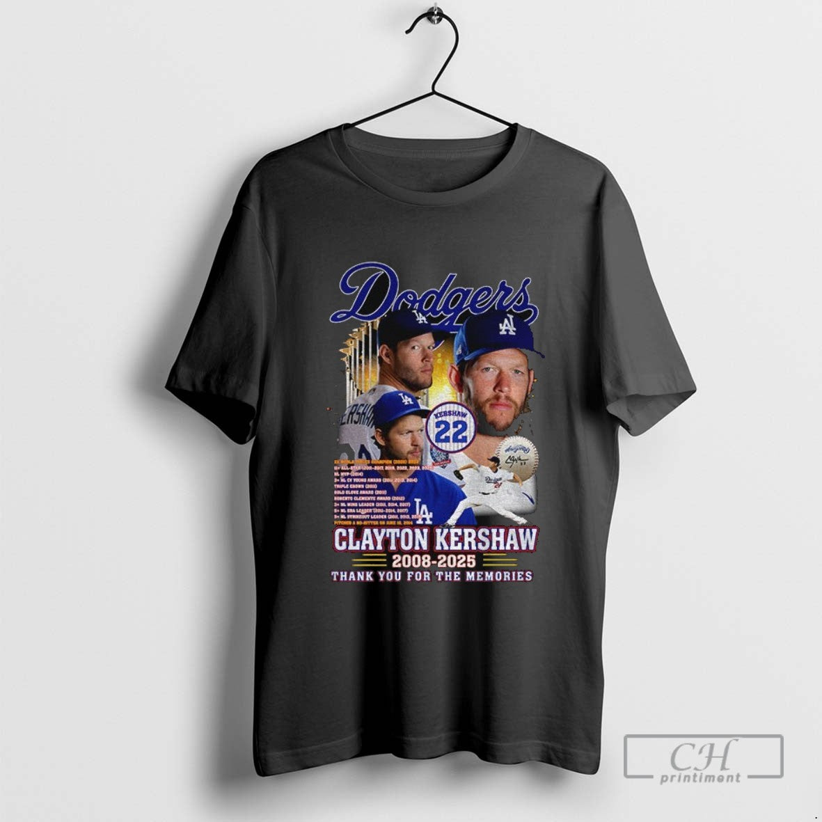 Clayton Kershaw Dodgers Baseball 2008 2025 Stats Thank You Memories