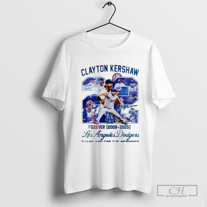 Clayton Kershaw Fo22Ver 2008 2025 Los Angeles Dodgers Thank You