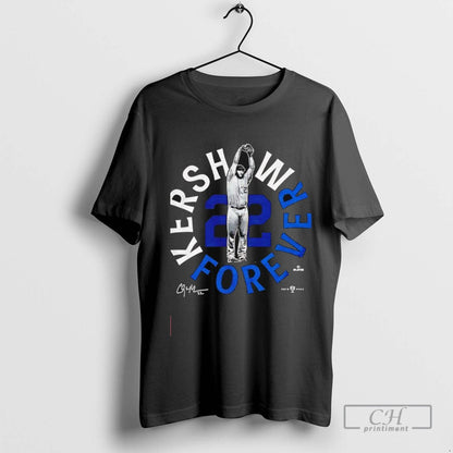 Clayton Kershaw Forever Signature TShirt Stylish Collection