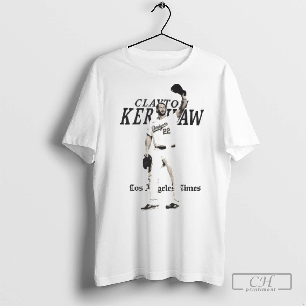 Clayton Kershaw Los Angeles Dodgers 22 Player T Shirts Tee Stylish