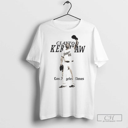 Clayton Kershaw Los Angeles Dodgers 22 Player T Shirts Tee Stylish