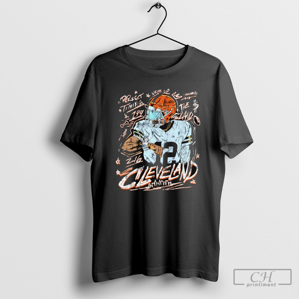 Cleveland Browns Football Shedeur Sanders Timing Shirt Trendy Merch