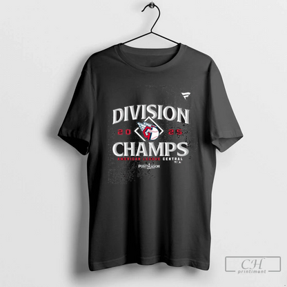 Cleveland Guardians Division Champs 2025 Al Central Division