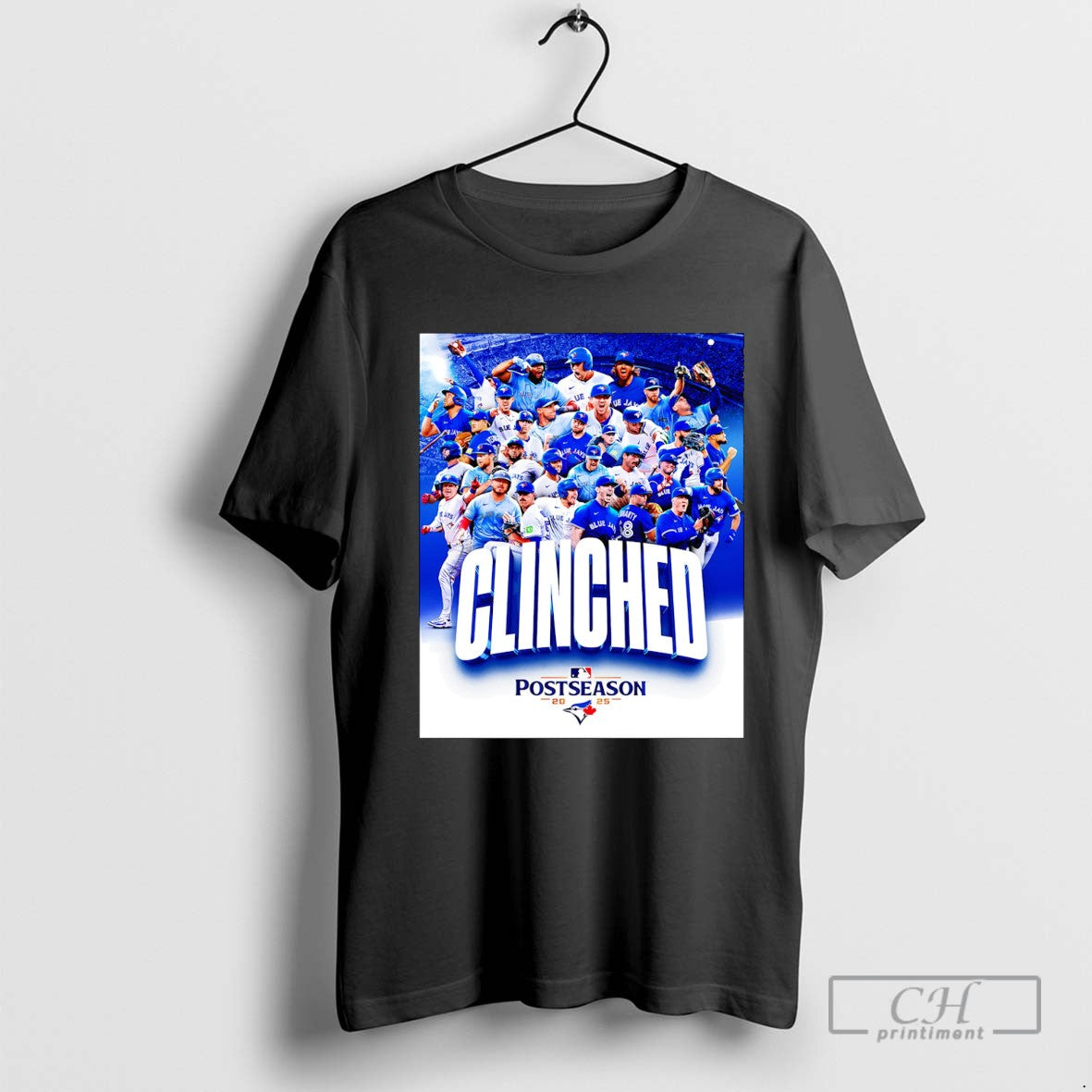 Clinched Toronto Blue Jays Postseason 2025 Hoodie Vintage Style