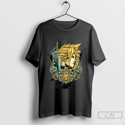 Cloud Strife From Final Fantasy Emblem Ex Soldier Tank Top Classic