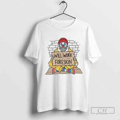 Clown Will Work Foreskin Tank Top Elegant Style