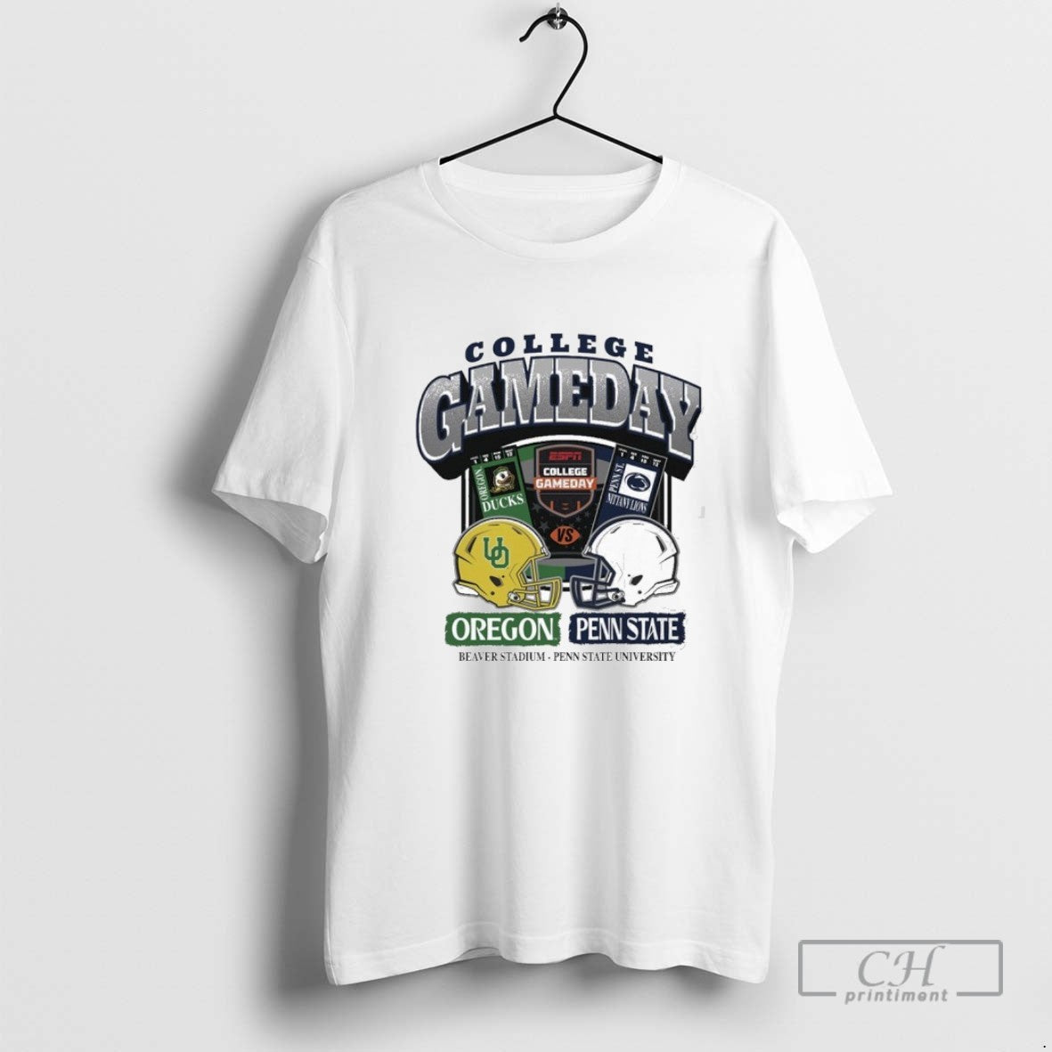 College Gameday Football Oregon Ducks Vs Penn State Nittany Lions