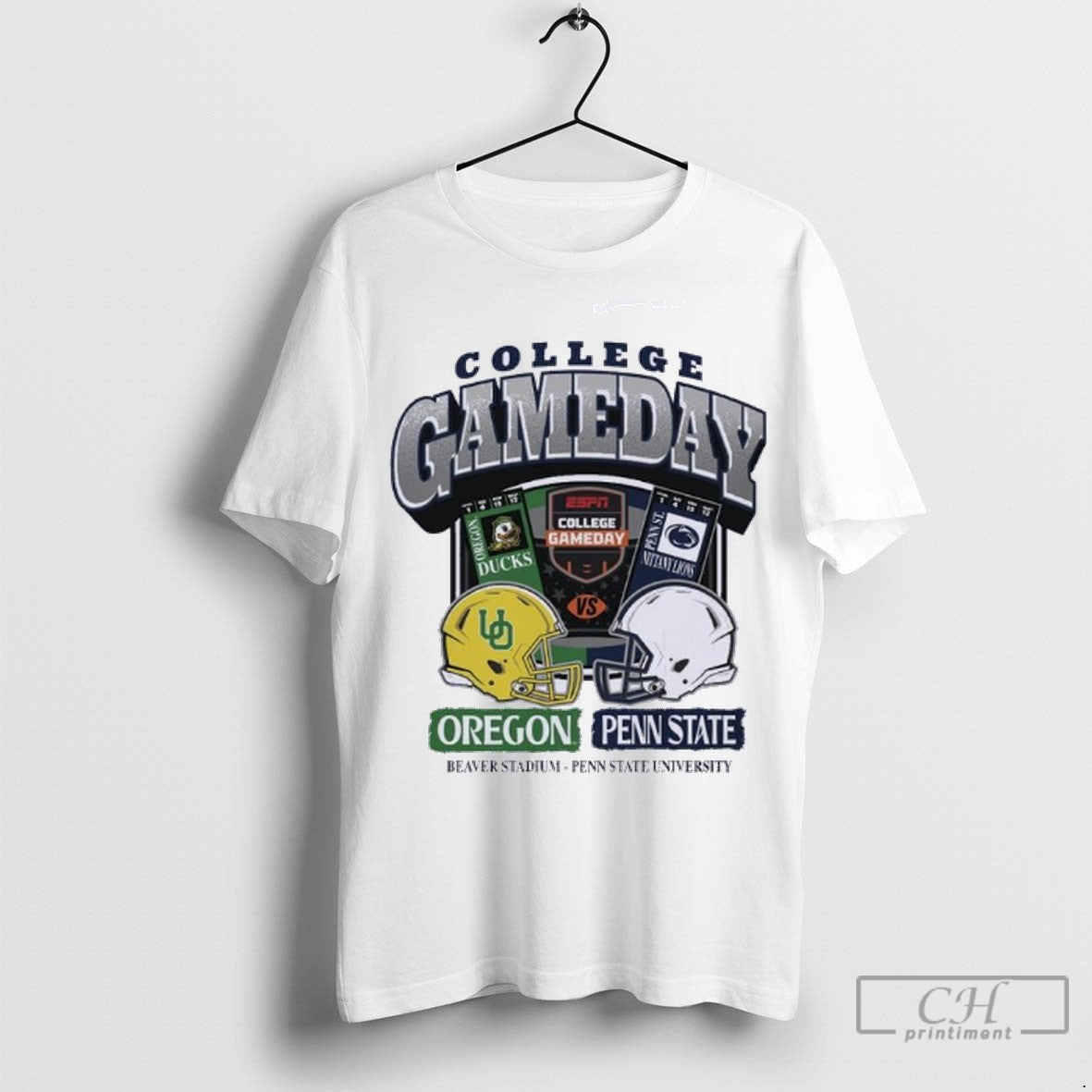 College Gameday Football Oregon Ducks Vs Penn State Nittany Lions