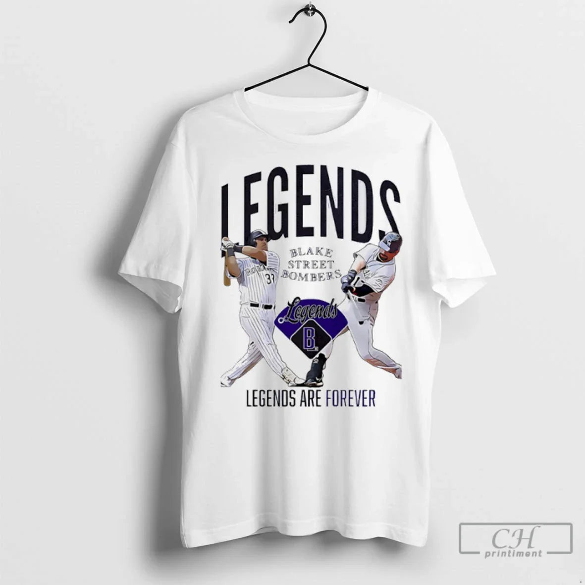 Colorado Rockies Legends Are Forever Blake Street Bombers T Shirts
