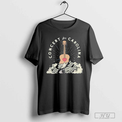 Concert Carolina Luke Combs Mountain Guitar 2024 TShirt Classic Outfit