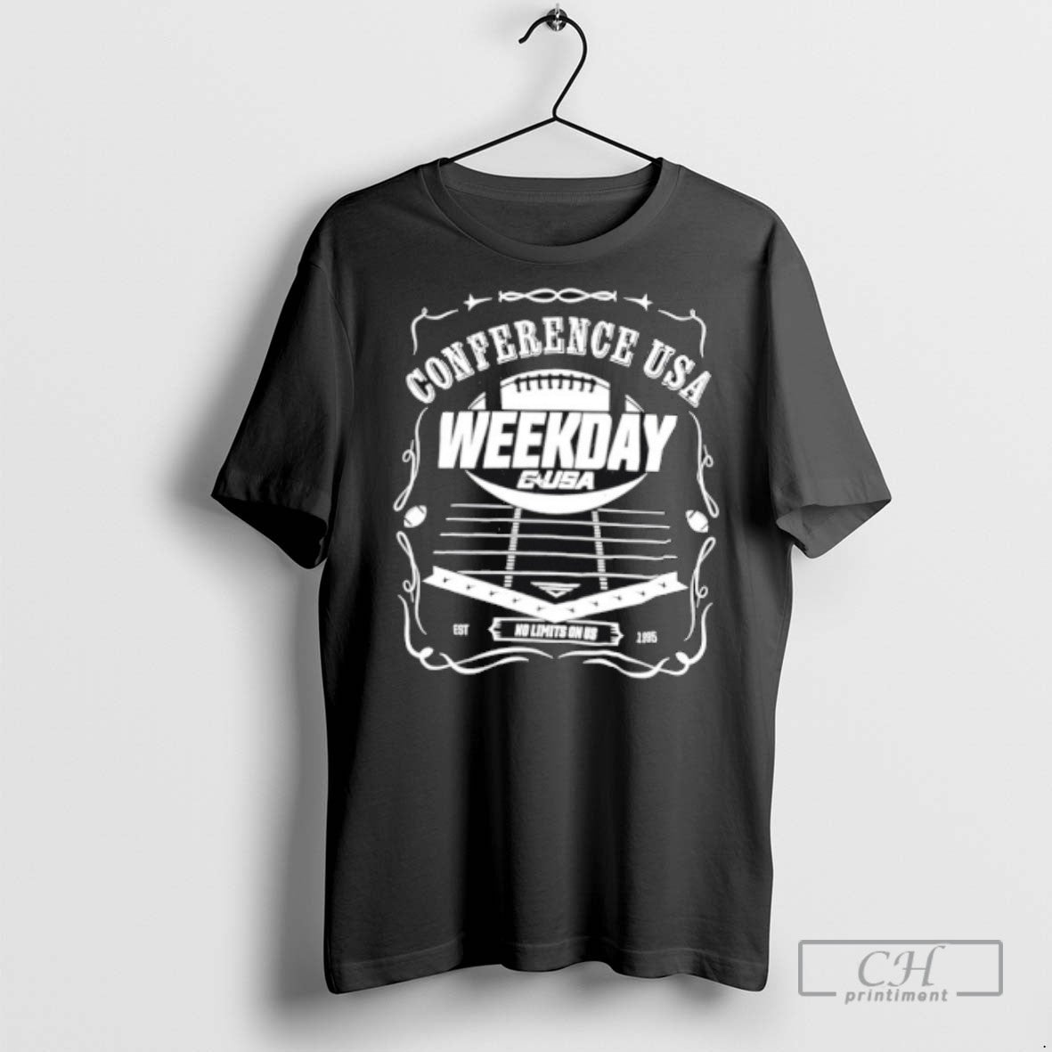 Conference Usa Weekday C Usa Est 1995 T Shirts Tee Retro Apparel