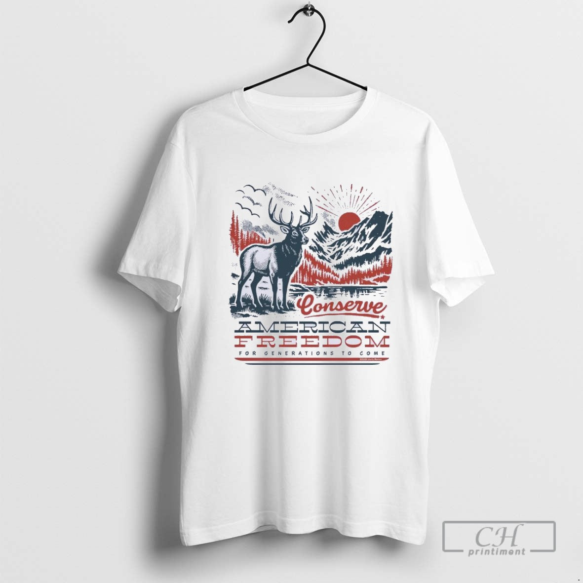 Conserve American Freedom TShirt Trendy Fashion