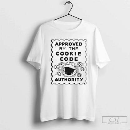 Cookie Monster Approved Cookie Code Authority Shirt Authentic Outfit