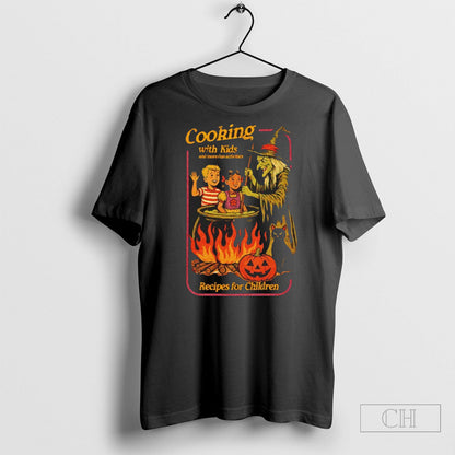 Cooking Recipes Children Halloween Long Sleeve Trendy Look