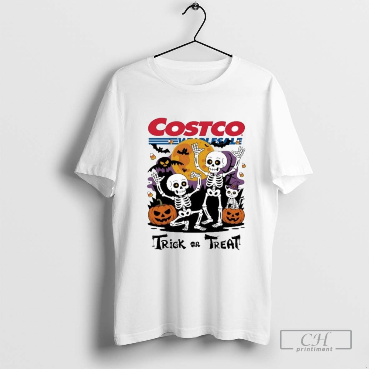 Costco Logo X Spooky Halloween Trick Or Trea Shirt Stylish Design