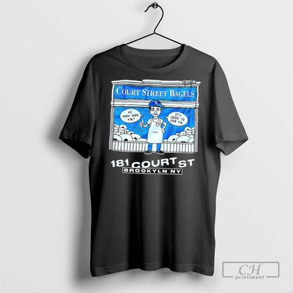 Court Street Bagels 181 Court St Brookyln Ny T Shirts Tank Top