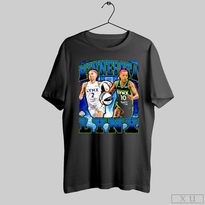 Courtney Williams And Natisha Hiedeman Minnesota Lynx Skyline