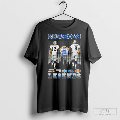 Cowboys Staubach And Aikman Signature Legends Tank Top Designer Outfit