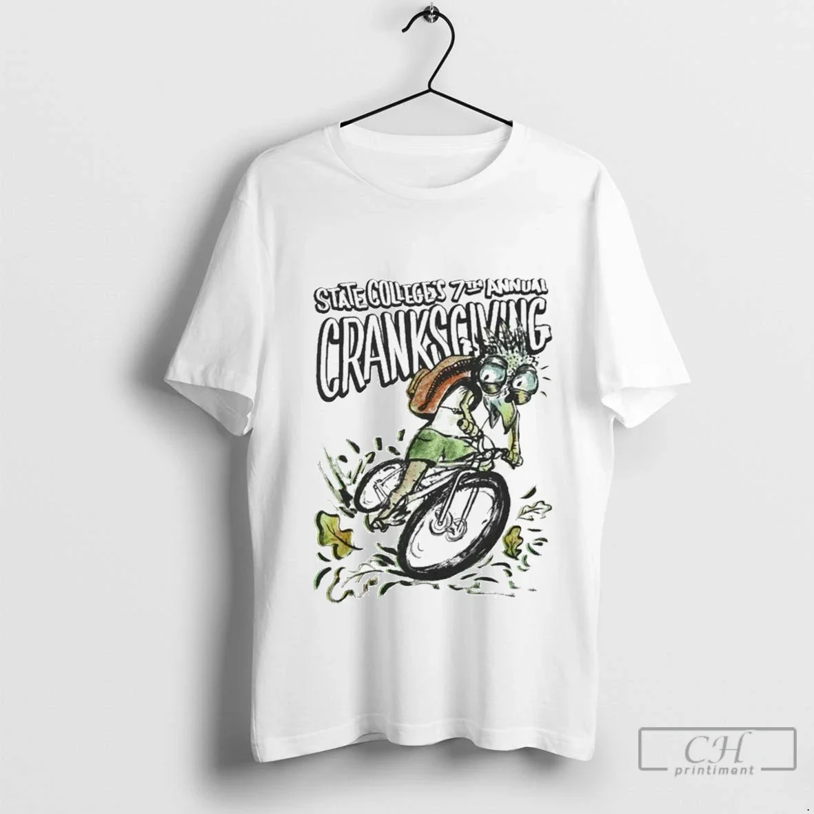 Cranksgiving State College Pa 7Th Annual Event Tank Top Retro Art