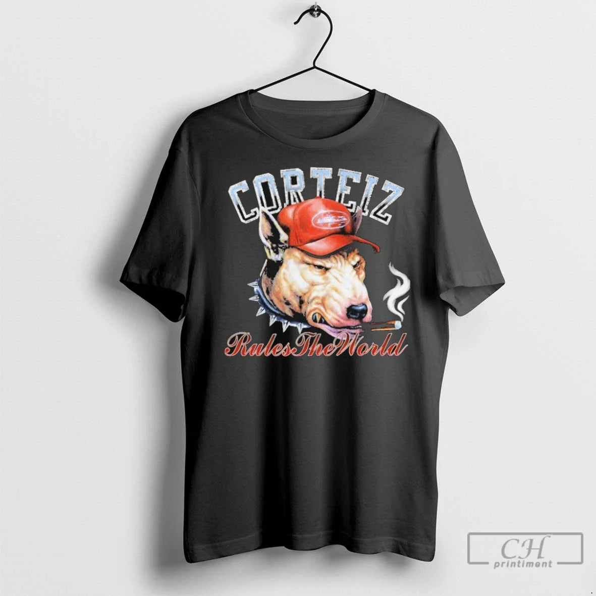 Crtz Rules World Dog Pound Ciggarates T Shirts Long Sleeve Unique Art