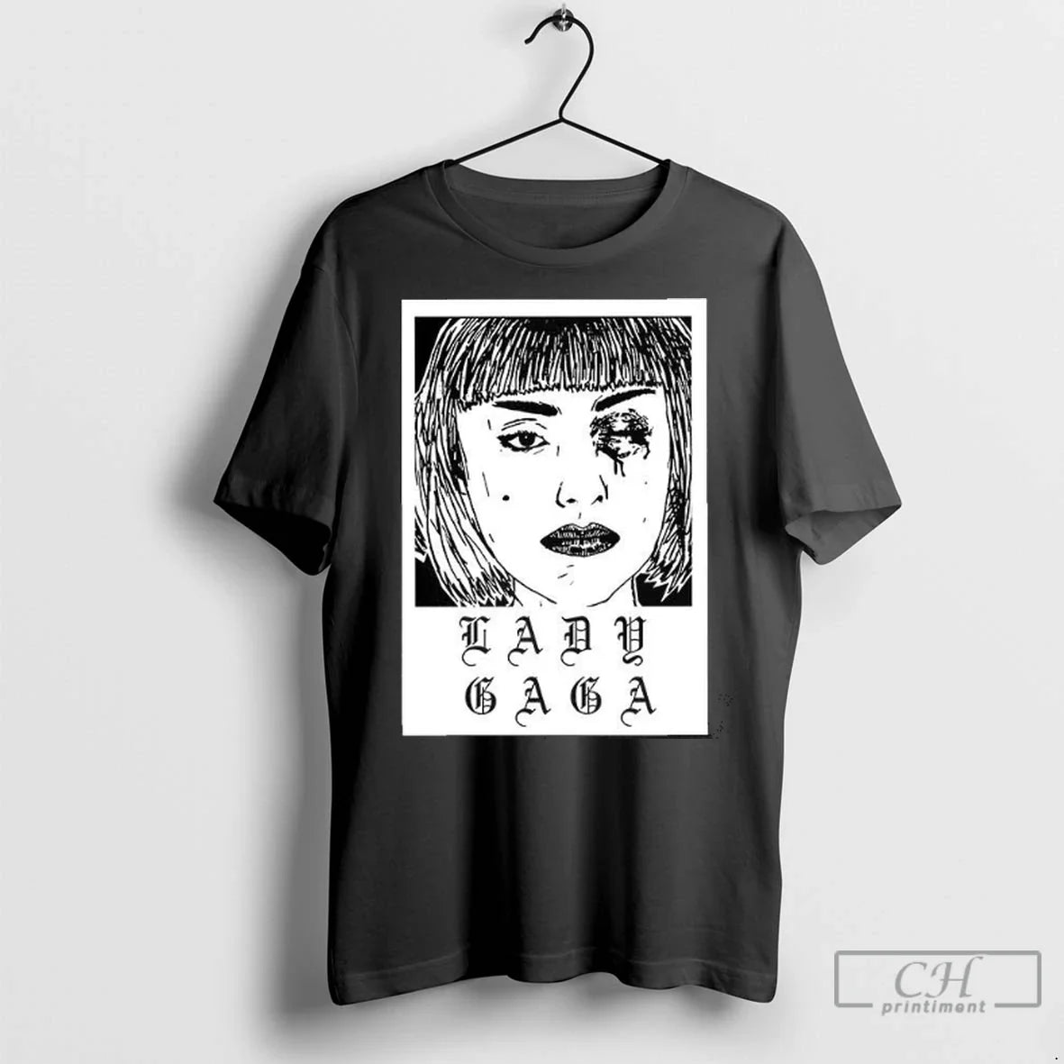 Crystal Castles X Lady Gaga T Shirts Tee Classic Design