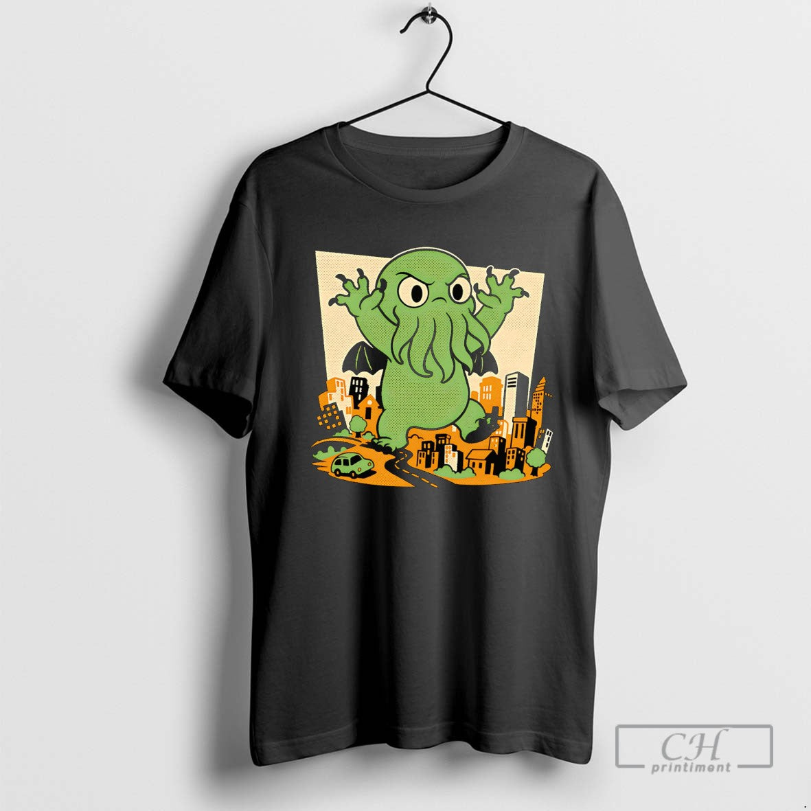 Cthulhu City Destruction Tank Top Elegant Outfit