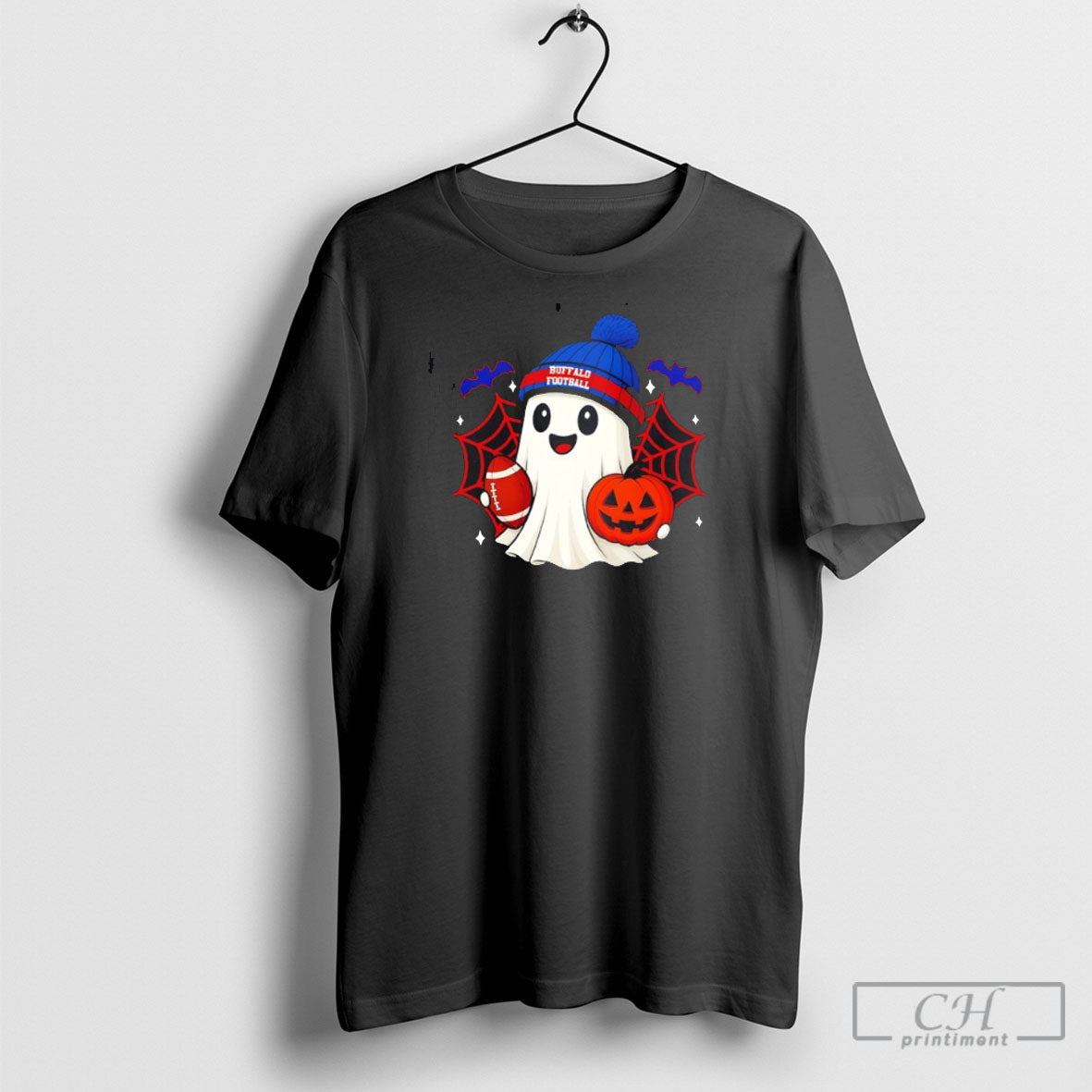 Ghost Football Buffalo Bills Happy Halloween Long Sleeve Stylish