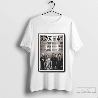 Dizgo Outer Space Tour 2025 Hoodie Stylish Outfit