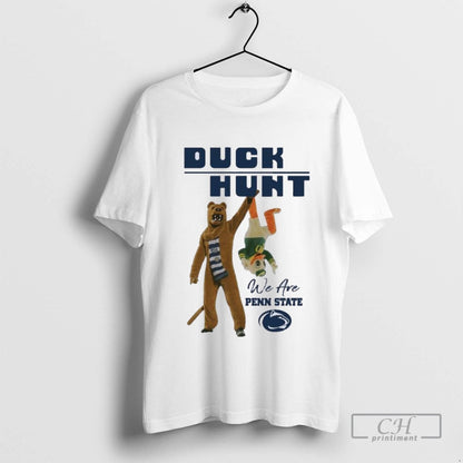 Duck Hunt We Are Penn State 2025 Tee Retro Art