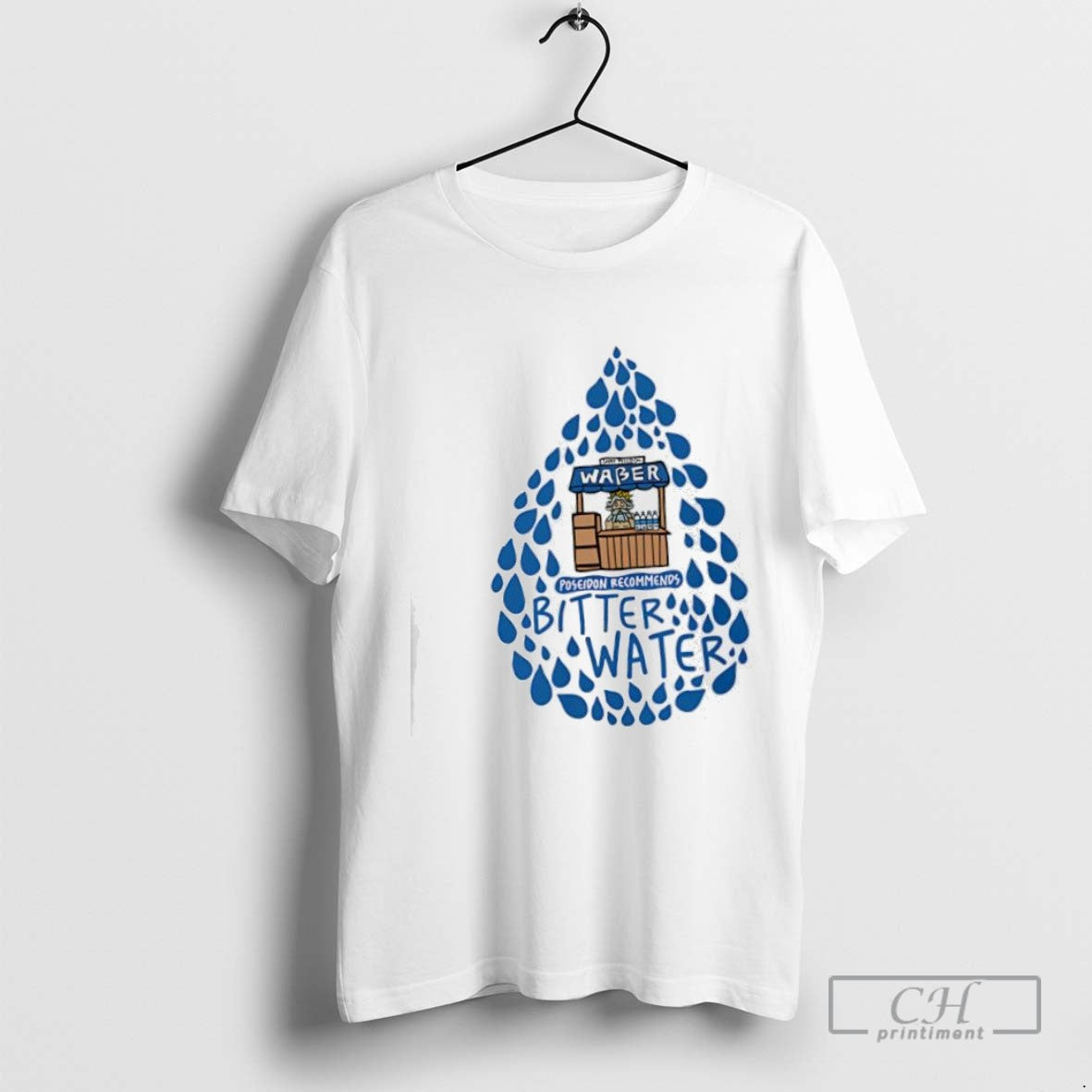 Daddy Poseidon Recommends Bitter Water TShirt Retro Fashion