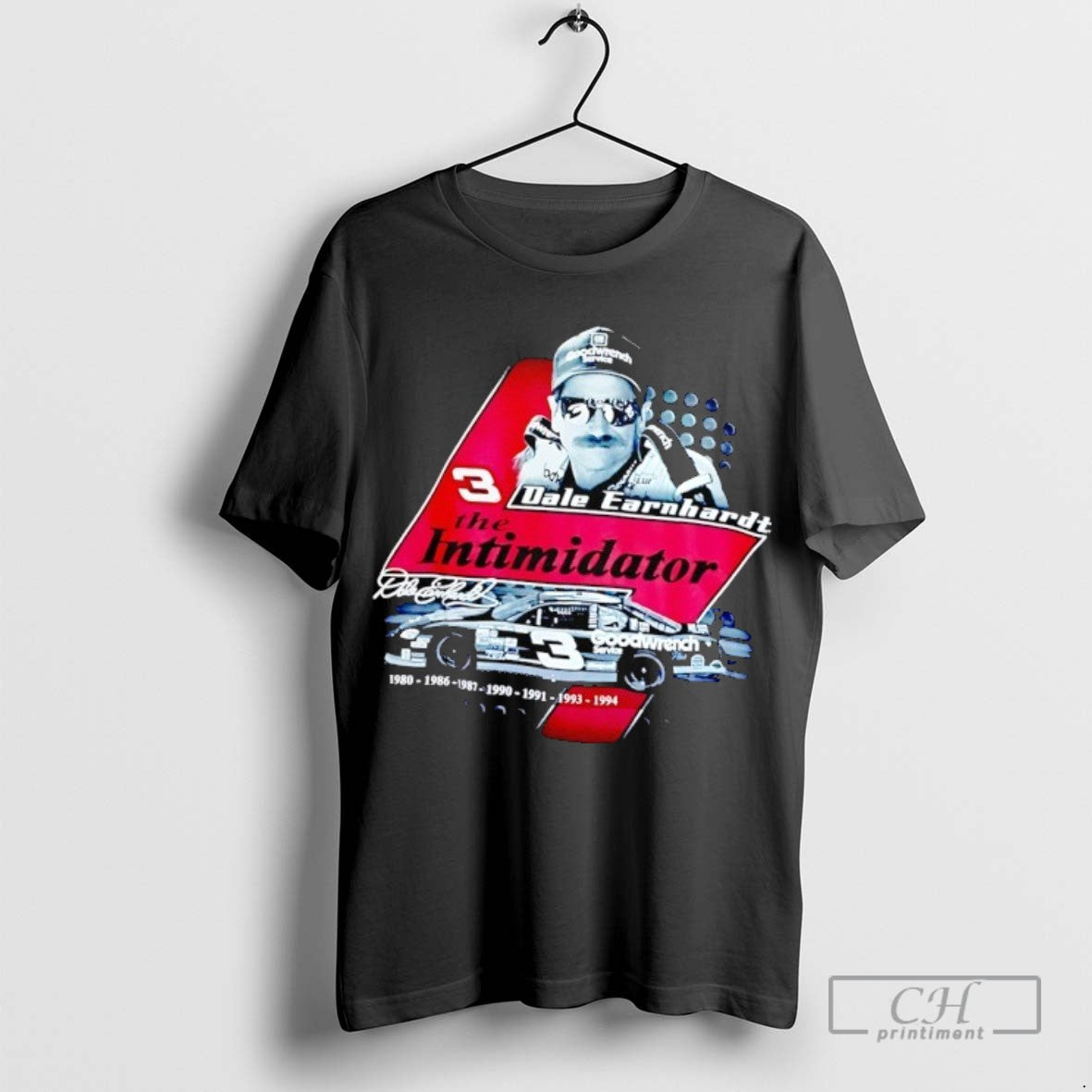 Dale Earnhardt 3 Intimidator 1980 1994 Sweatshirt Authentic Merch
