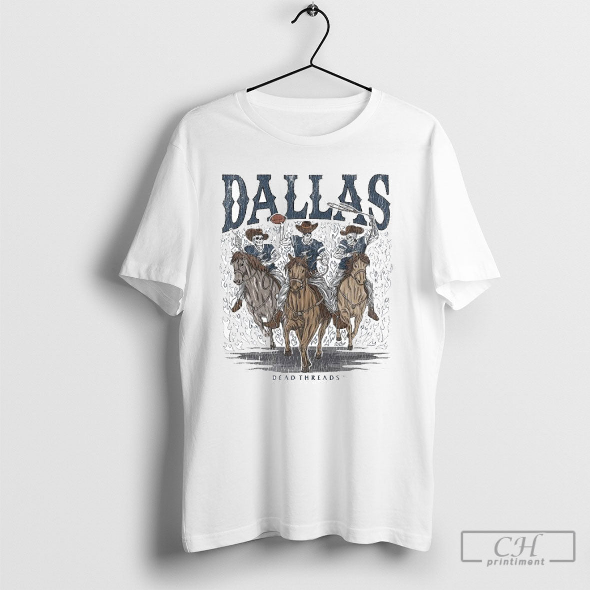 Dallas Cowboys Dead Threads TShirt Elegant Art